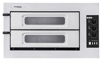 Piec do pizzy BASIC 2-komorowy 2/50 VETRO | PRISMAFOOD 1F010036