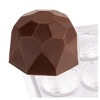 Forma do czekoladek diament, 27.5x13.5x2.5 cm | CONTACTO 6751/004