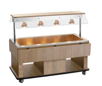 Wózek bufetowy grzewczy Kids W4110-150U | BARTSCHER 125631