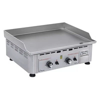 Płyta grillowa gazowa 2-strefowa, stalowa, 60x45 cm | ROLLER GRILL PSI 600 G