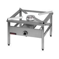 Taboret gastronomiczny gazowy 1-palnikowy | KROMET 000.TG-1