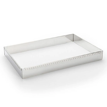 Rant piekarniczo-cukierniczy prostokątny regulowany - 43x29 cm | DE BUYER D-3013-43