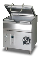 Patelnia gastronomiczna gazowa z przechyłem ręcznym - poj. 70 l | LOZAMET L900.PAG.040