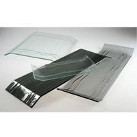 Taca szklana do prezentacji Bridge szara - 28x28 cm | DAJAR 291040