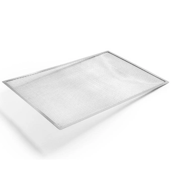 Siatka do pizzy prostokątna z aluminium 60x40 cm | FORGAST FG02900