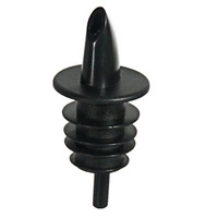 Nalewak do alkoholu czarny z polietylenu, 7 cm | CONTACTO 5852/001