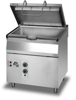 Patelnia gastronomiczna elektryczna z przechyłem automatycznym - poj. 70 l | LOZAMET L900.PAE.040A-8