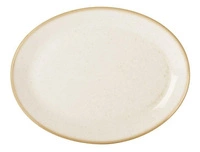 Talerz owalny SAND, 24 x 19 cm | PORLAND 04ALM001574