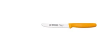 Nóż uniwersalny z falistą krawędzią - 11 cm, żółty | GIESSER MESSER 8365 wsp 11 g