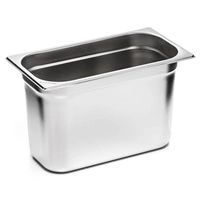 Pojemnik GN 1/4 gł. 20 cm eko ze stali nierdzewnej | FORGAST FG06420