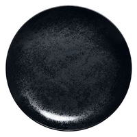 Talerz porcelanowy płaski okrągły Coupe KARBON - śr. 29 cm | RAK R-KRNNPR29-12