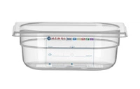 Pojemnik GN 1/9 gł. 6,5 cm z polipropylenu HACCP | HENDI 880562