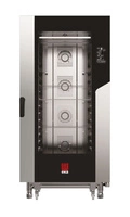 Piec konwekcyjno-parowy elektryczny Millenial Black Mask Bakery 16x600x400 | TECNOEKA MKF1664BM