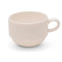 Filiżanka porcelanowa sztaplowana espresso CREMA - 90 ml | FINE DINE 770719