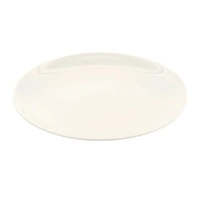 Talerz płytki porcelanowy bez rantu CREMA - 30 cm | FINE DINE 770368