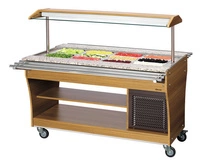 Wózek bufetowy chłodniczy 4x 1/1 GN | BARTSCHER 125526