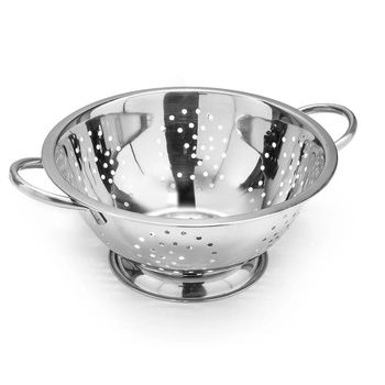 Cedzak z uchwytami, 34 cm, wysokość 16 cm | FORGAST FG02722