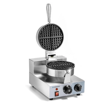 Gofrownica elektryczna okrągła, 1 kW, 230 V | FORGAST FG09701