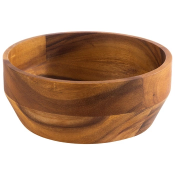 Miska Acacia z drewna akacjowego. śr. 21 cm | APS 794