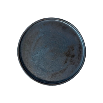 Talerz płytki z rantem Arondi antracyt 28 cm | KERA CERAMIKA 18.1.ANTRACYT