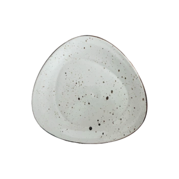 Talerz płytki Delta Rustic krem 26 cm | KERA CERAMIKA 15.3.RUSTIC KREM