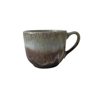 Filiżanka 280 ml ze spodkiem 15 cm Still Cristall topaz | KERA CERAMIKA 2.3.4.TOPAZ