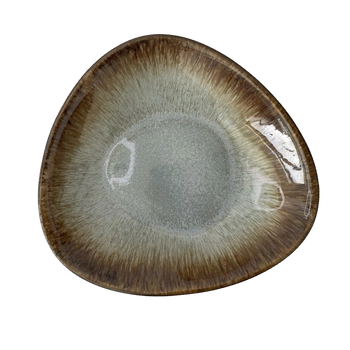 Talerz głęboki Delta Cristall topaz 27 cm | KERA CERAMIKA 15.5.TOPAZ