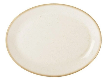 Talerz owalny SAND, 24 x 19 cm | PORLAND 04ALM001574