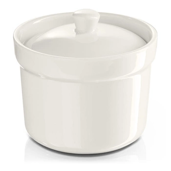 Cukiernica z pokrywą porcelanowa Prima 10,16 cm | MODERMO MP002