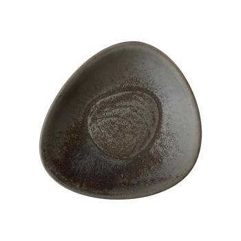 Talerz głęboki Delta Cristall hematyt 24 cm | KERA CERAMIKA 15.6.HEMATYT