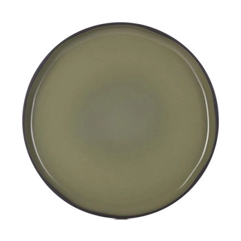 Talerz porcelanowy płytki Caractere kardamon śr. 21cm | TOM-GAST RV-652801-4