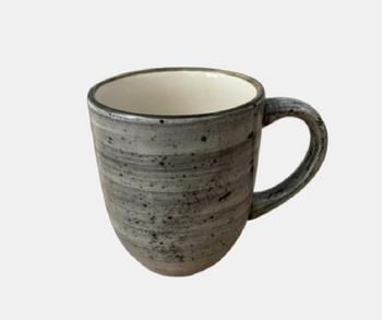 Kubek Bell Still Rustick szary 0,3 l | KERA CERAMIKA 1.6.RUSTIC SZARY