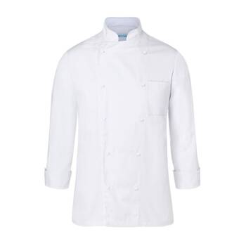 Bluza kucharska Basic biała | KARLOWSKY BJM 1-3