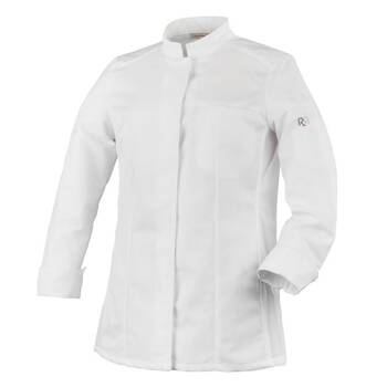 Bluza kucharska Elbax biała długi rękaw S | ROBUR U-EL-BLS-S