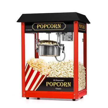 Maszyna do popcornu z czarnym daszkiem | FORGAST FG09303