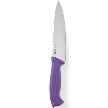 Nóż HACCP kucharski fioletowy | HENDI 842676