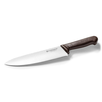 Nóż kuchenny HACCP brązowy dł. 21 cm | FORGAST FG01823