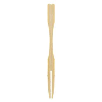 Widelec bambusowy 9 cm (op. 100 szt.) | VERLO V-30012