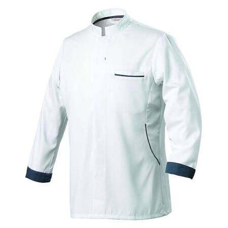 Bluza kucharska Dunes biała długi rękaw L | ROBUR U-DU-WLS-L