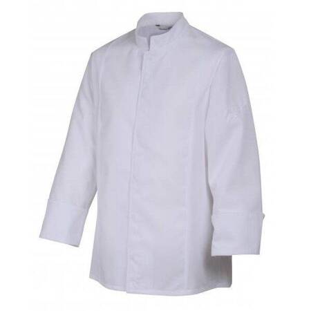 Bluza kucharska Siaka biała długi rękaw M | ROBUR U-SI-BTS-M