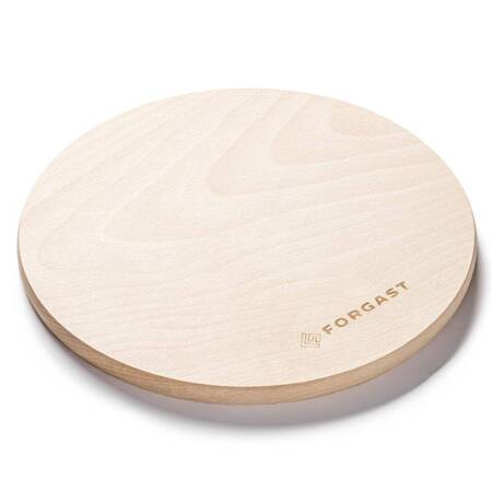 Deska drewniana gładka okrągła 25 cm | FORGAST FG12645