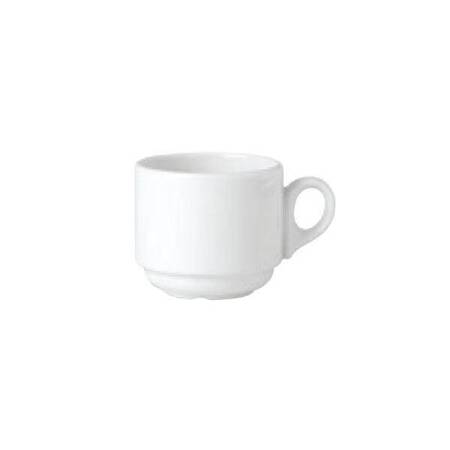 Filiżanka Atlanta porcelanowa SIMPLICITY - 212 ml | STEELITE 11010154
