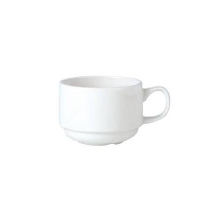 Filiżanka Slimline porcelanowa SIMPLICITY - 100 ml | STEELITE 11010234
