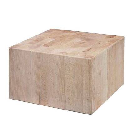 Kloc masarski drewniany 30x30x20 cm | CONTACTO 3644/303