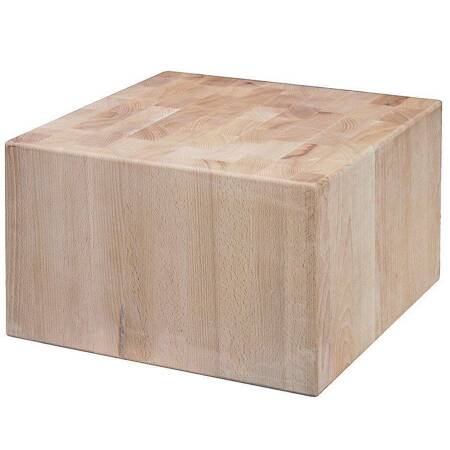 Kloc  masarski drewniany 500x500x250 mm | CONTACTO 3644/505