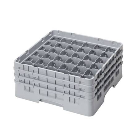 Kosz do szkła 36 przegródek -  50x50 cm | CAMBRO 36S1114