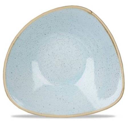 Miska porcelanowa trójkątna Duck Egg Blue śr. 23.5 cm | FINE DINE SDESTRB91