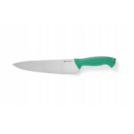 Nóż HACCP kucharski zielony | HENDI 842713