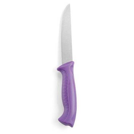 Nóż HACCP rzeźniczy fioletowy | HENDI 842478