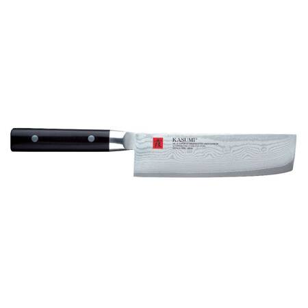 Nóż Nakiri DAMASCUS dł. 17 cm | KASUMI K-84017